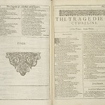 Shakespeare, William. The Tragedie of Cymbeline. In Mr. William Shakespeares comedies, histories, & tragedies: published according to the true originall copies. London: Isaac Jaggard and Edward Blount, 1623.