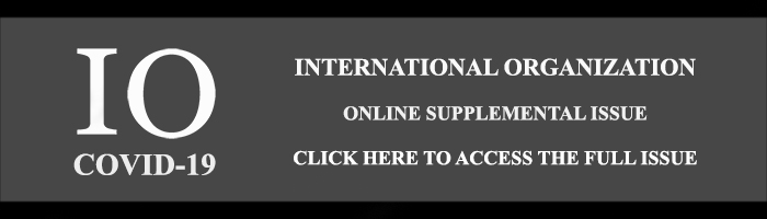 IO COVID-19 Online Supplemental Issue 
