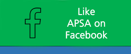 Like APSA on Facebook banner