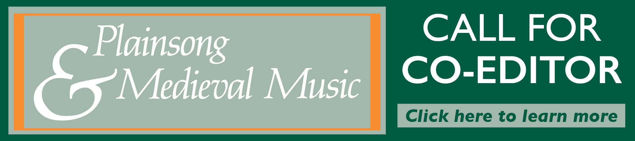 Plainsong & Medieval Music