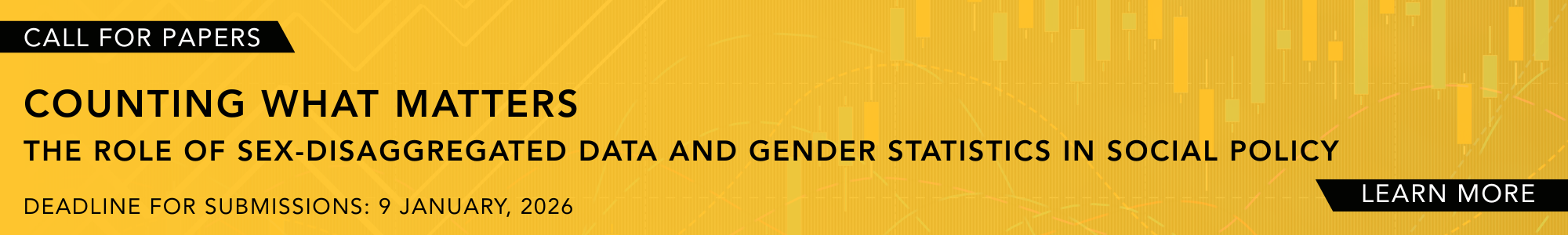 Counting what matters: The role of sex-disaggregated data and gender statistics in social policy