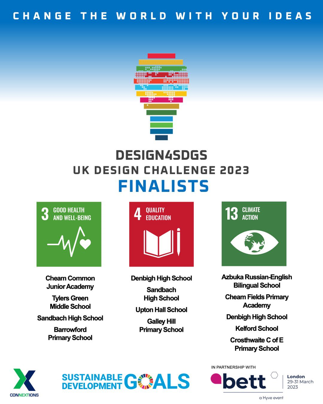 finalists at BETT Design Challenge