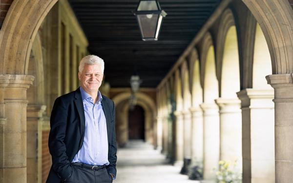 Andy Neely smiling at camera 