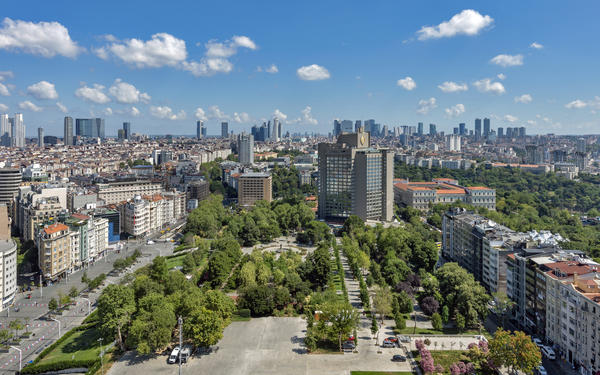Skyline of Istanbul