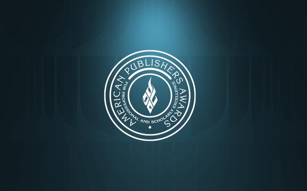 PROSE award logo on a illuminated patterned background 