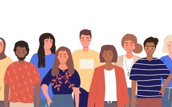 Illustration of people