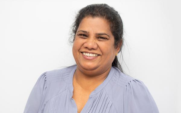 Dedicated Teacher Award winner Annamma Lucy