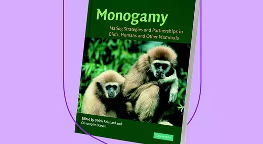 Monogamy: Mating Strategies and Partnerships in Birds, Humans and Other Mammals book cover on purple background