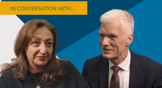 Dr Khalifa and Andreas Schleicher