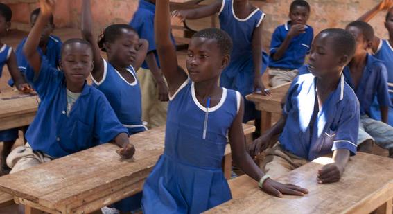 Students in classroom